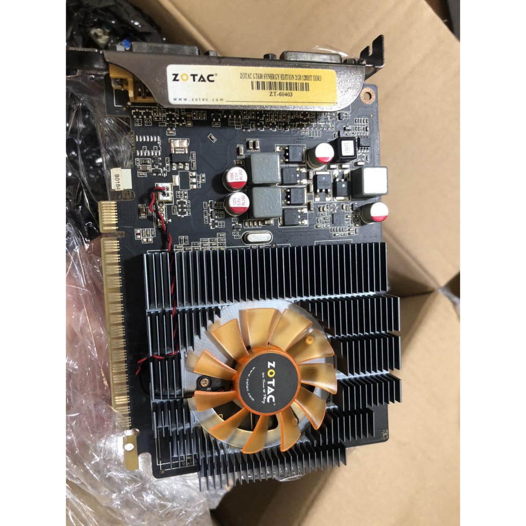 Card màn hình Gigabyte gt630 2g, asus gt630 2g ddr3, zotac gt 630 2gd3 95