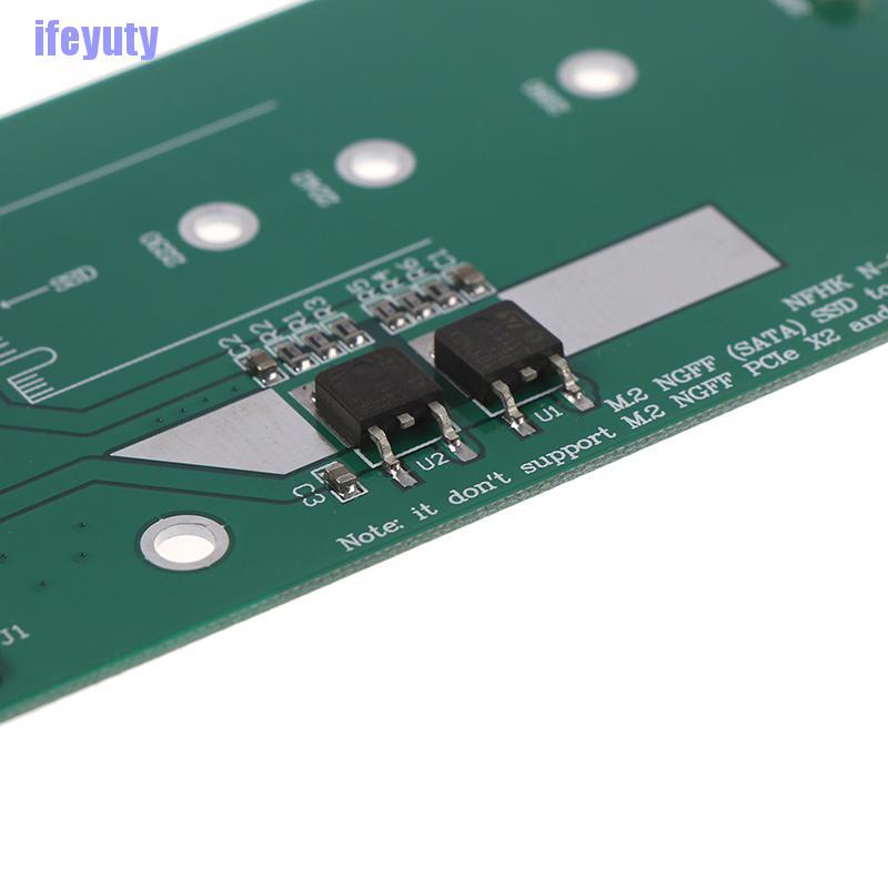 [IYU]  SATA3 m.2 card ngff ( m2 ) ssd to 2.5" sata adapter card ngff ssd to sata3 FE