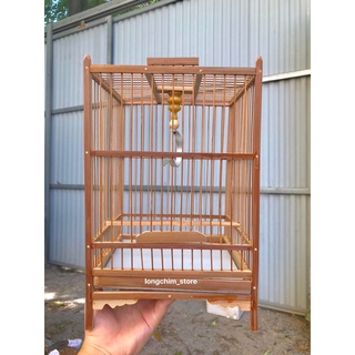 LỒNG KHUYÊN VUÔNG NAN TRÚC ĐẸP RẺ CHO CHIM KHUYÊN