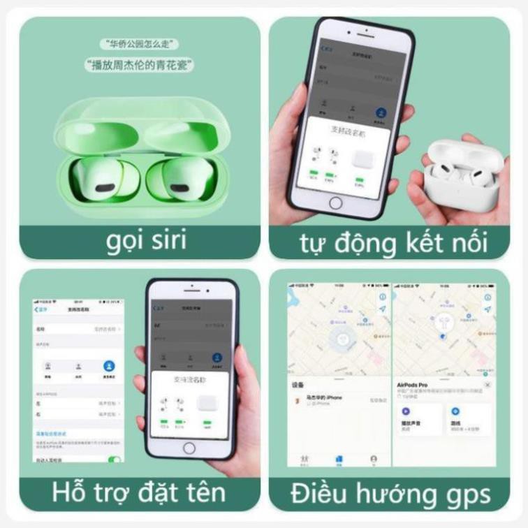 Tai Nghe Bluetooth Iphone Airpods I12 I13 Inpods TWS - Âm Thanh Strereo Cảm Biến Nhạy -LuvCase