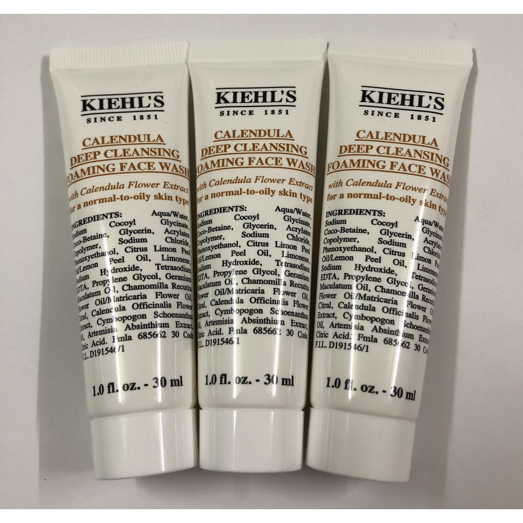 Sữa rửa mặt hoa cúc Kiehls Calendula Deep Cleansing Foaming Face Wash