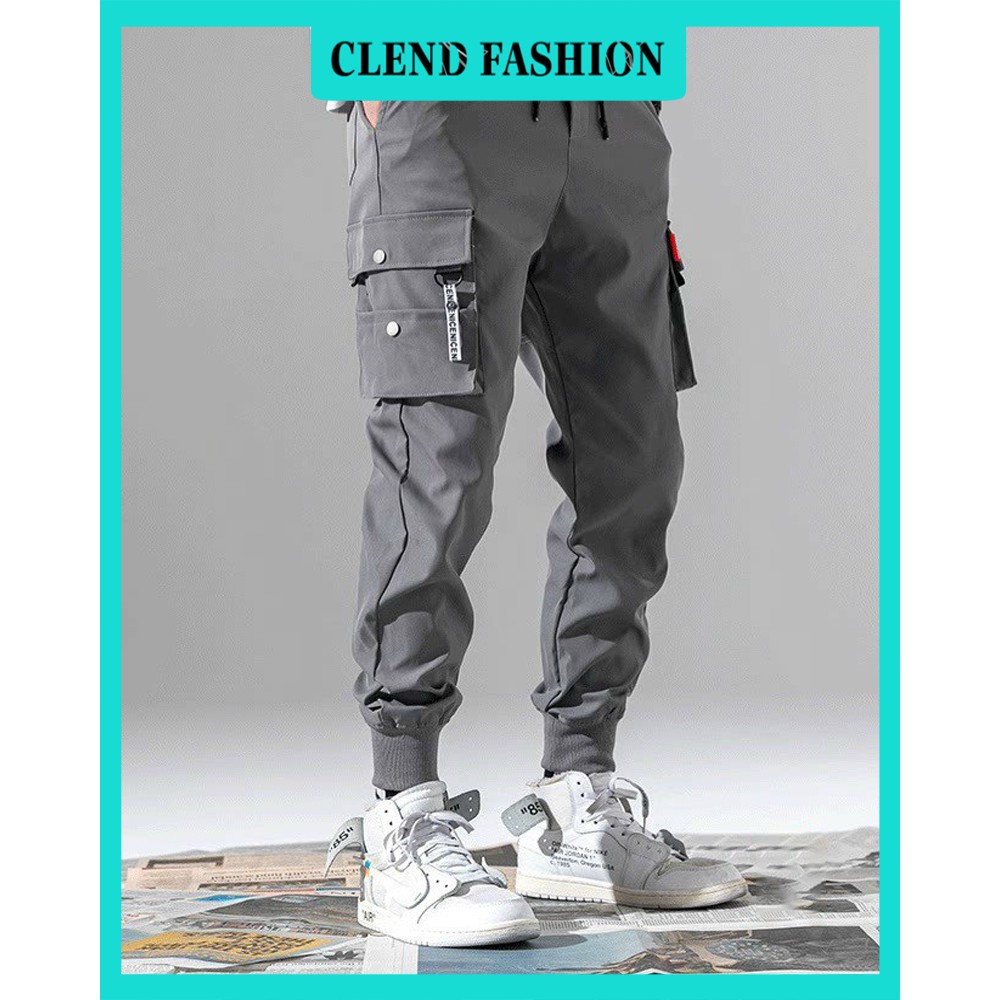 Quần Joger , Quần Joger Nam Túi Hộp Chất Liệu Kaki Mềm Mịn Thời Trang Clend Fashion JJ3