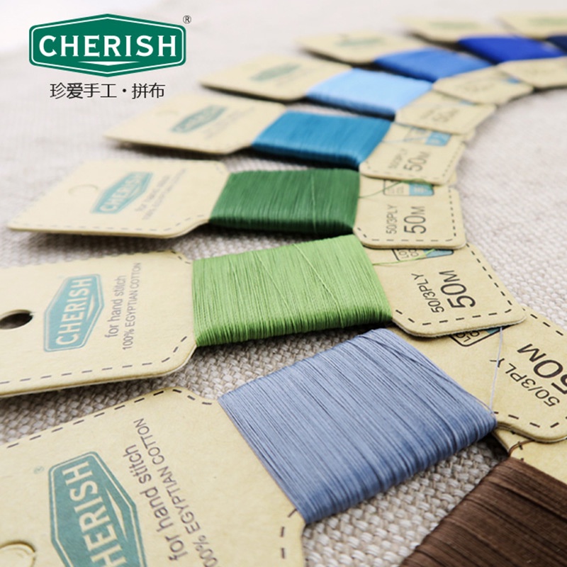 Bộ 24 cuộn chỉ thêu tay nhiều màu sắc tiện dụng