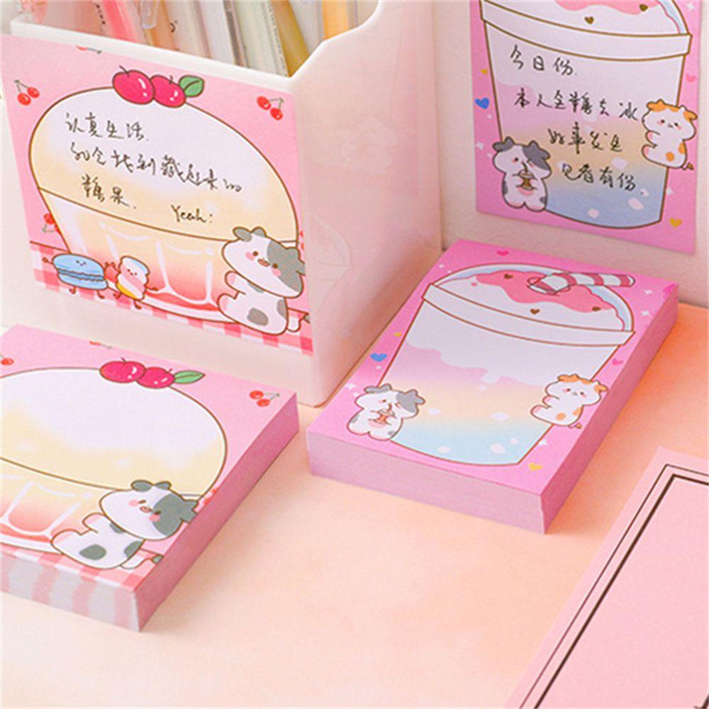 Set 80 Tờ Giấy Ghi Chú Họa Tiết Dễ Thương
