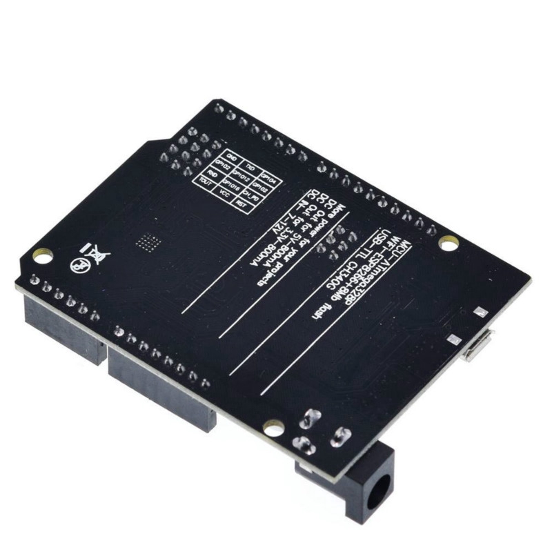 Bảng Mạch Uno + Wifi R3 Atmega328P + Esp8266 32Mb Cho Arduino Uno/Nodemcu/Wettl | WebRaoVat - webraovat.net.vn