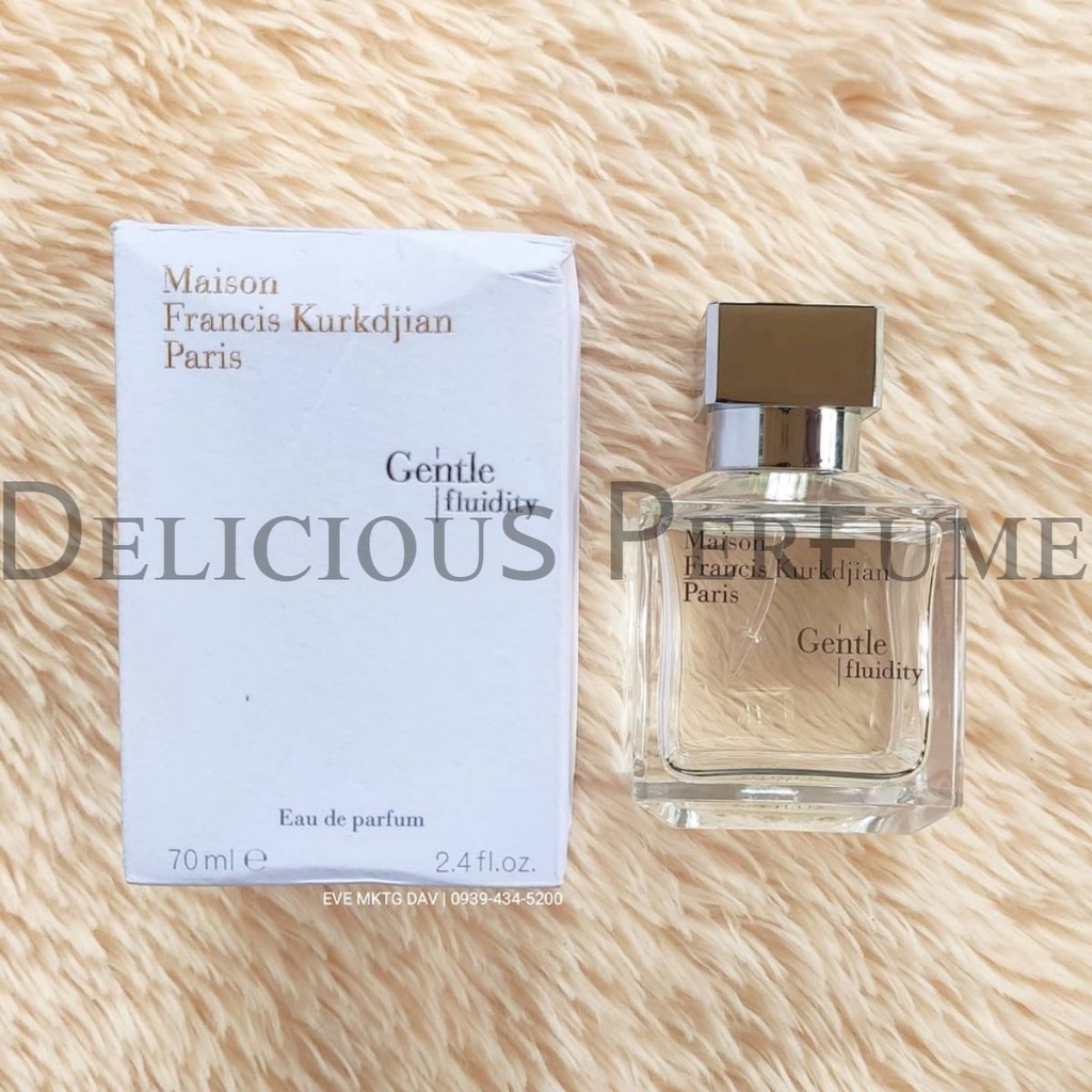 Nước hoa unisex MFK Gentle Fluidity Silver Test EDP 5ml/10ml/20ml