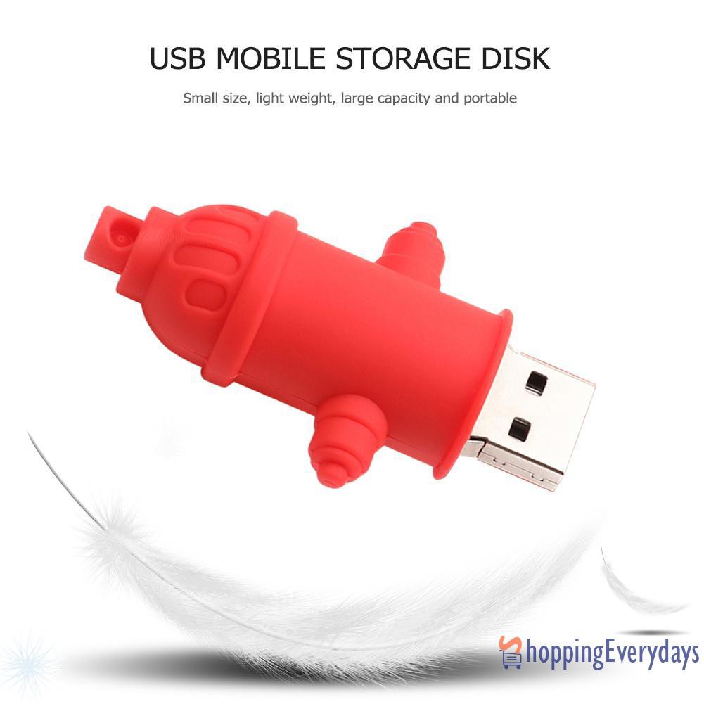 Usb 2.0 Lưu Trữ Dữ Liệu Bằng PVC Hình Ngọn Lửa Sáng Tạo | BigBuy360 - bigbuy360.vn
