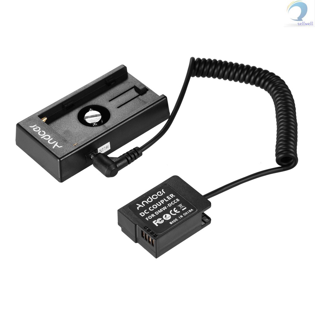 Đế Gắn Pin Máy Ảnh Canon Np-W126 Kèm Dây Lò Xo Np-F970 F750