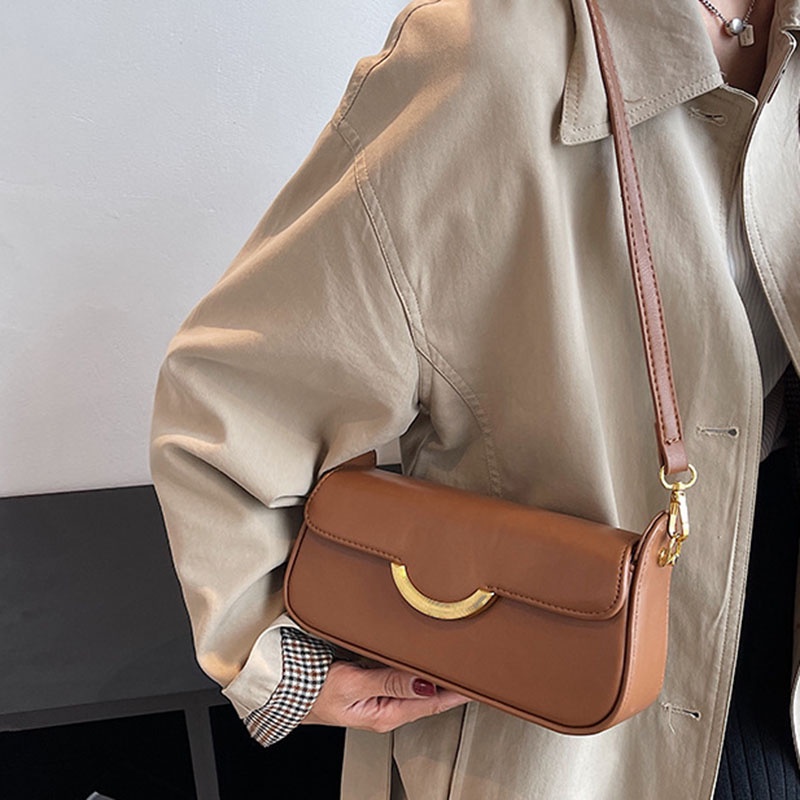 Túi đeo dưới cánh tay IELGY hình vuông cỡ nhỏ thời trang cao cấp cho nữ