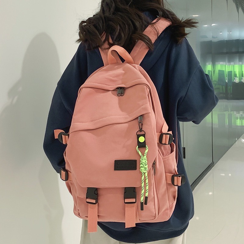 Balo nam nữ thời trang HAZIN chất liệu polyester cao cấp đi học đi chơi phong cách unisex vừa laptop HZM608