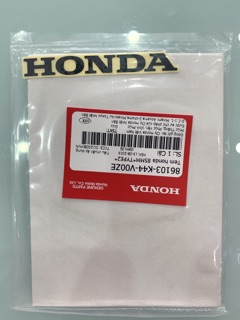Tem Honda Thẳng Chính Hãng
