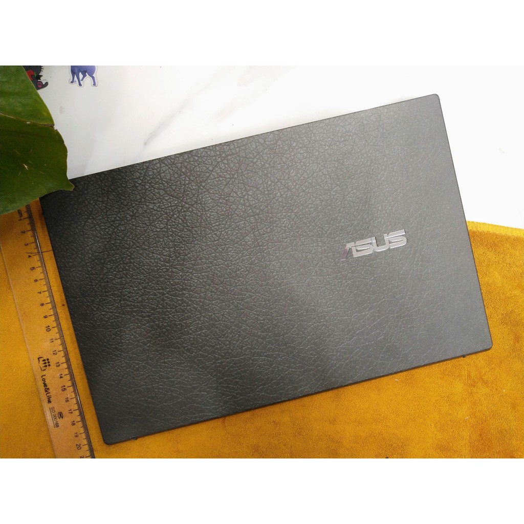Decal Skin dán Laptop mẫu Vân giả da