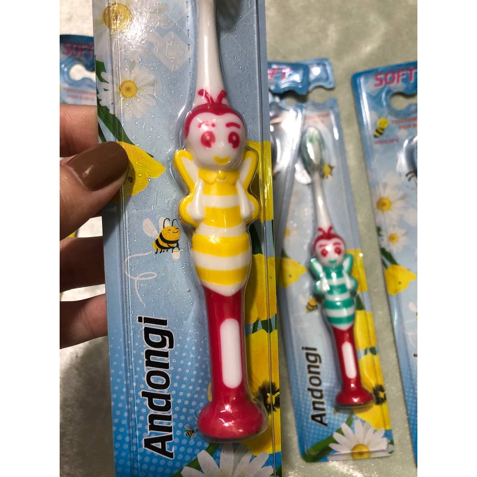 Bàn chải em bé con ong soft