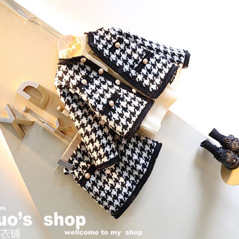 Set dạ bé gái QCcc hàng loại 1 chất siêu đẹp