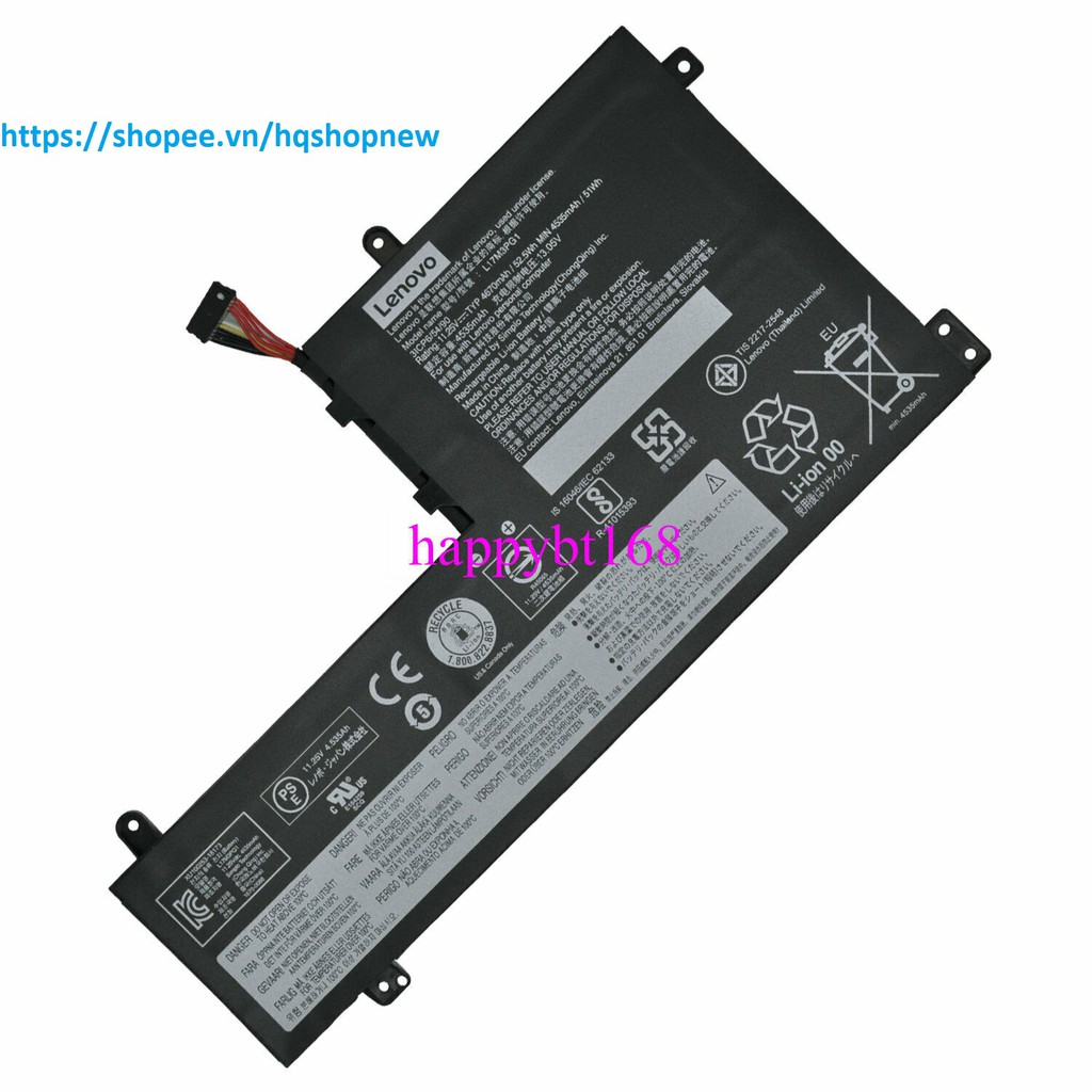 Pin Lenovo Legion Y7000P / Y530 / Y740-15ICH / Y530-15ICH / Y540-15IRH /  Y7000 2019 1050 / L17L3PG1 / L17M3PG1