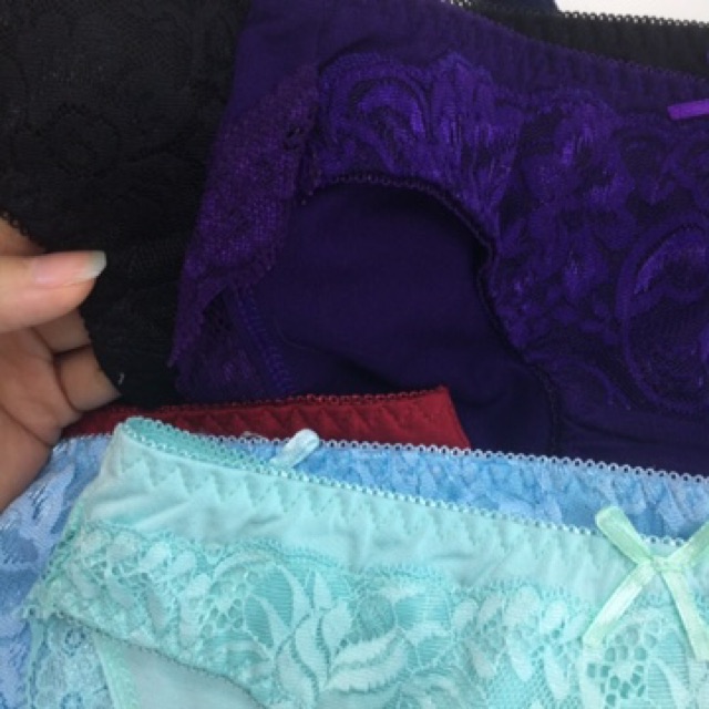 10 quần Cotton phối ren