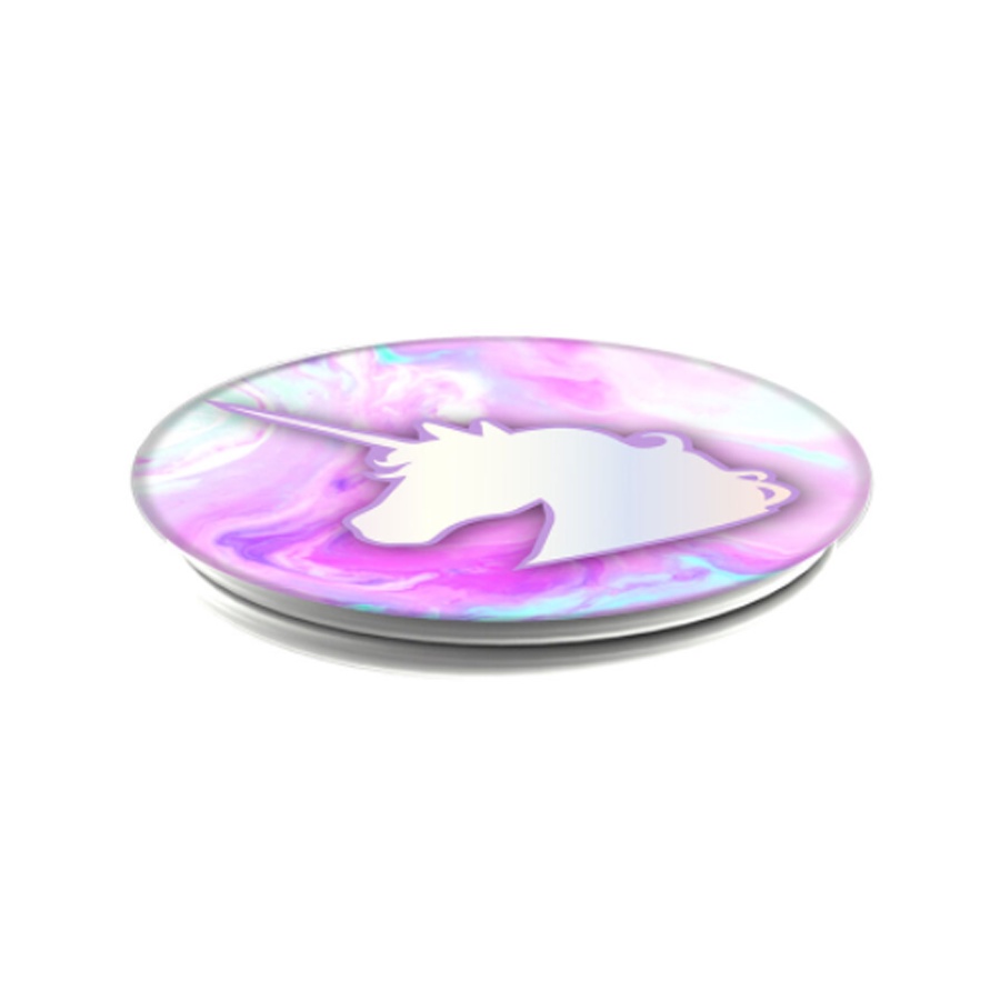 Giá đỡ điện thoại thông minh Popsockets Unicorn Marble OW - Hàng Chính Hãng