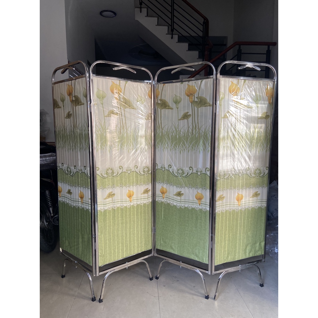 Bình phong vải khung inox - Giá rẻ sập sàn - Rẻ nhất Việt Nam