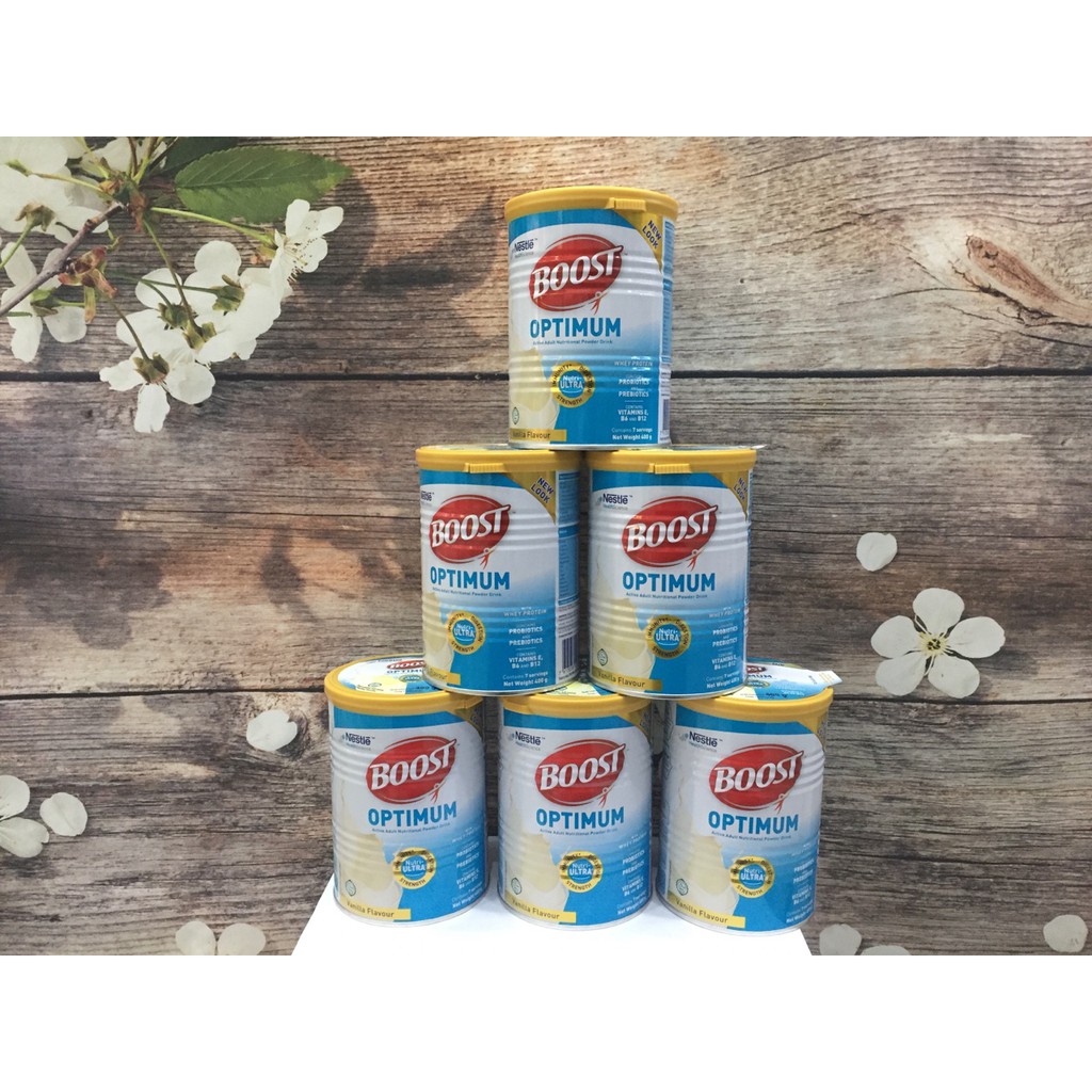 Sỉ 1 thùng [ 12 hộp] Sữa Boost Optimum hộp 400g