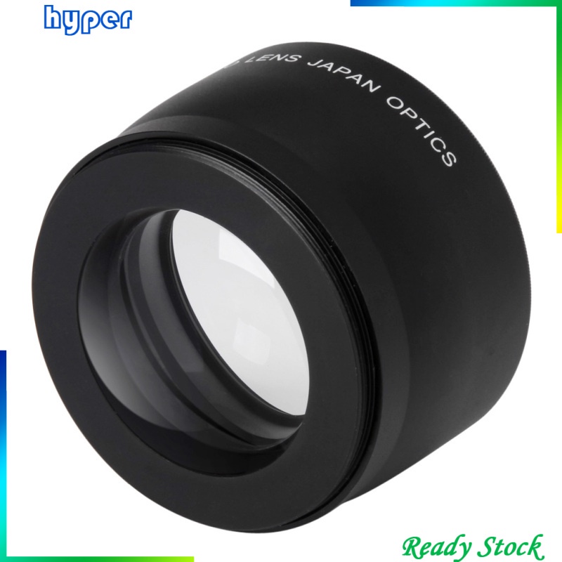 Bộ Chuyển Đổi Ống Kính 52mm 2X Cho Canon Nikon Sony Pentax DSLR