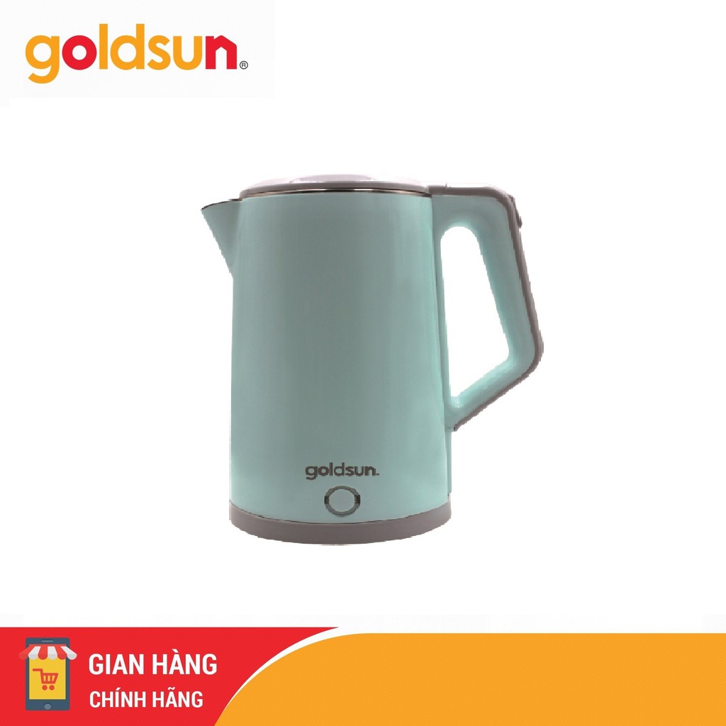 [Mã ELHADEV giảm 4% đơn 300K] Ấm siêu tốc 2 lớp Goldsun GKT2603- Hàng chính hãng