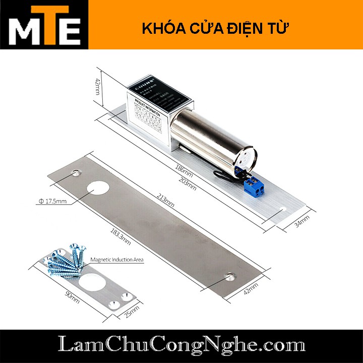 Khóa điện 12V ELECTRIC BOLT LOCK