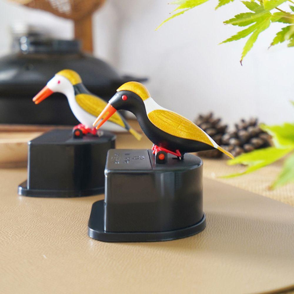 KRNY Hộp Đựng Tăm Xỉa Răng Tự Động Hình Chim Ruồi