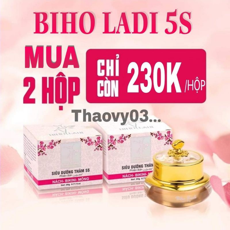 BIHO_LADI SIÊU DƯỠNG THÂM 5S ĐÁNH BAY THÂM NÁCH MÔNG BIKINI SIÊU DƯỠNG THÂM 5S (BIHO_LADY)