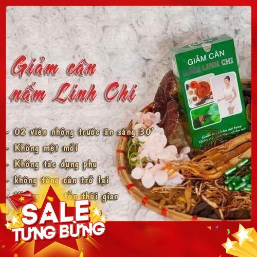 Giảm cân xanh Nấm Linh An toàn không chất cấm ( 30 Viên/ 15 ngày)) | BigBuy360 - bigbuy360.vn
