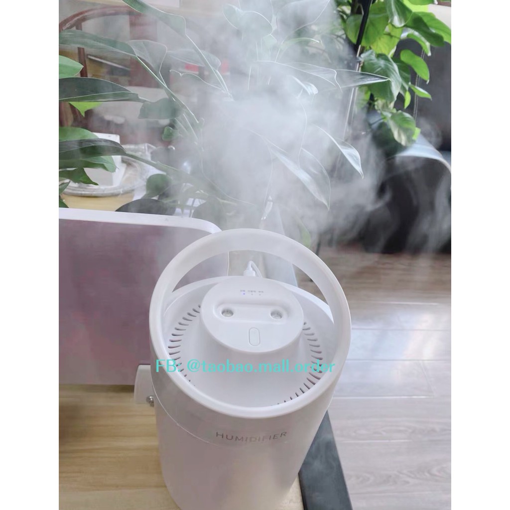 Máy Phun Sương Tạo Độ Ẩm Không Khí dung tích lớn 3 Lít - Khuếch tán - Humidifier - HÀNG CÓ SẴN