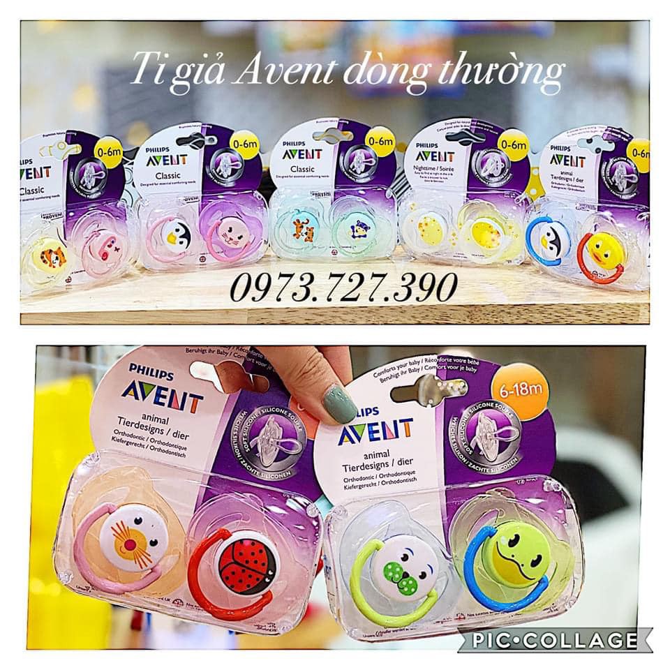 Set 2 chiếc Ti giả Avent