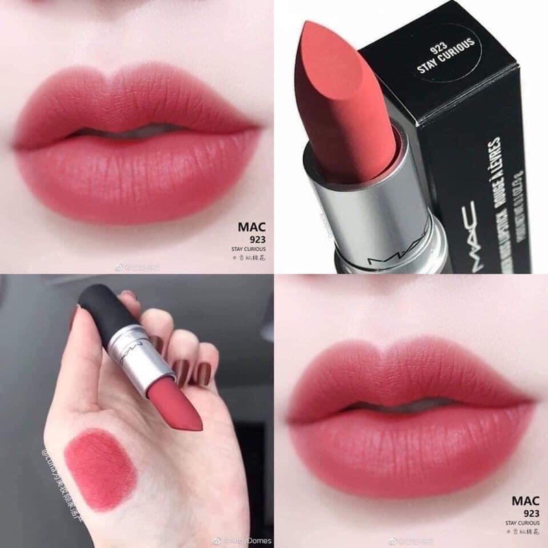 Son MAC 923 Stay Curious - Powder Kiss Lipstick | BigBuy360 - bigbuy360.vn