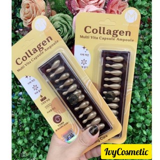 Vỉ 12 Viên Collagen Tươi Phục Hồi Da Ammud Multi Vita (mẫu mới)