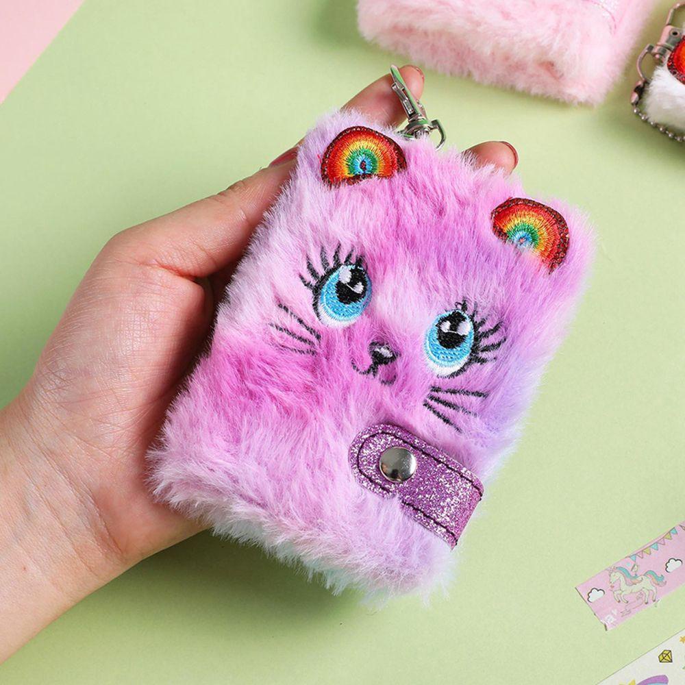 PEWANY Móc Khóa Hình Thú Nhồi Bông Dễ Thương