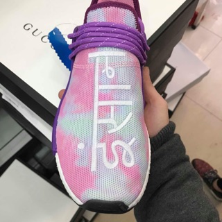 Giày human race màu hồng tím