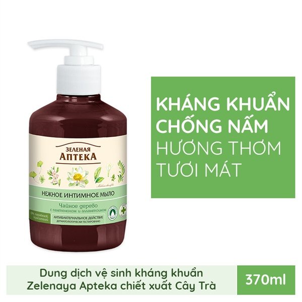 Dung Dịch Vệ Sinh Phụ Nữ Dạng Sữa Zelenaya Apteka 370ml