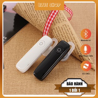 Tai nghe Bluetooth 1 bên,Tai nghe không dây 1 bên đàm thoại dành cho Các dòng điện thoại Ipad BLUESHOP