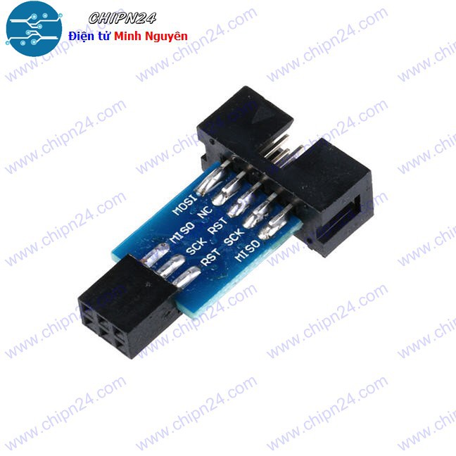 [1 CÁI] Đế chuyển AVR ISP 10 pin to 6 pin (chuyển 10 chân sang 6 chân)