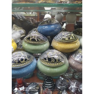 Lư Đốt Trầm Hương Men Rạn