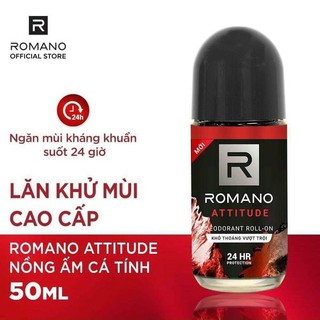 Lăn khử mùi Romano Attitude chai 50ml