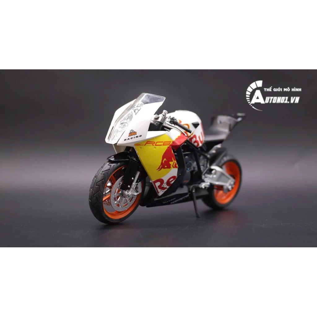 MÔ HÌNH XE KTM RC8 ĐỘ REDBULL - ĐỘ MÂM AUTONO1 D167