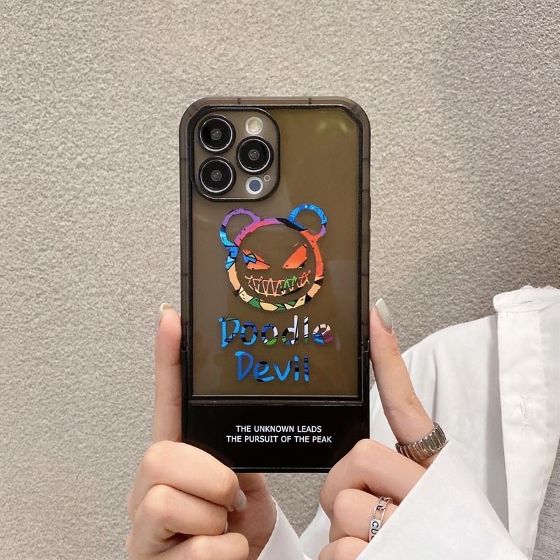 Ốp Điện Thoại Silicon TPU Mềm Trong Suốt Chống Sốc Chống Bụi Có Giá Đỡ Cho IPhone 13 11 12 Pro Max 7 8 Plus X XR XSMAX
