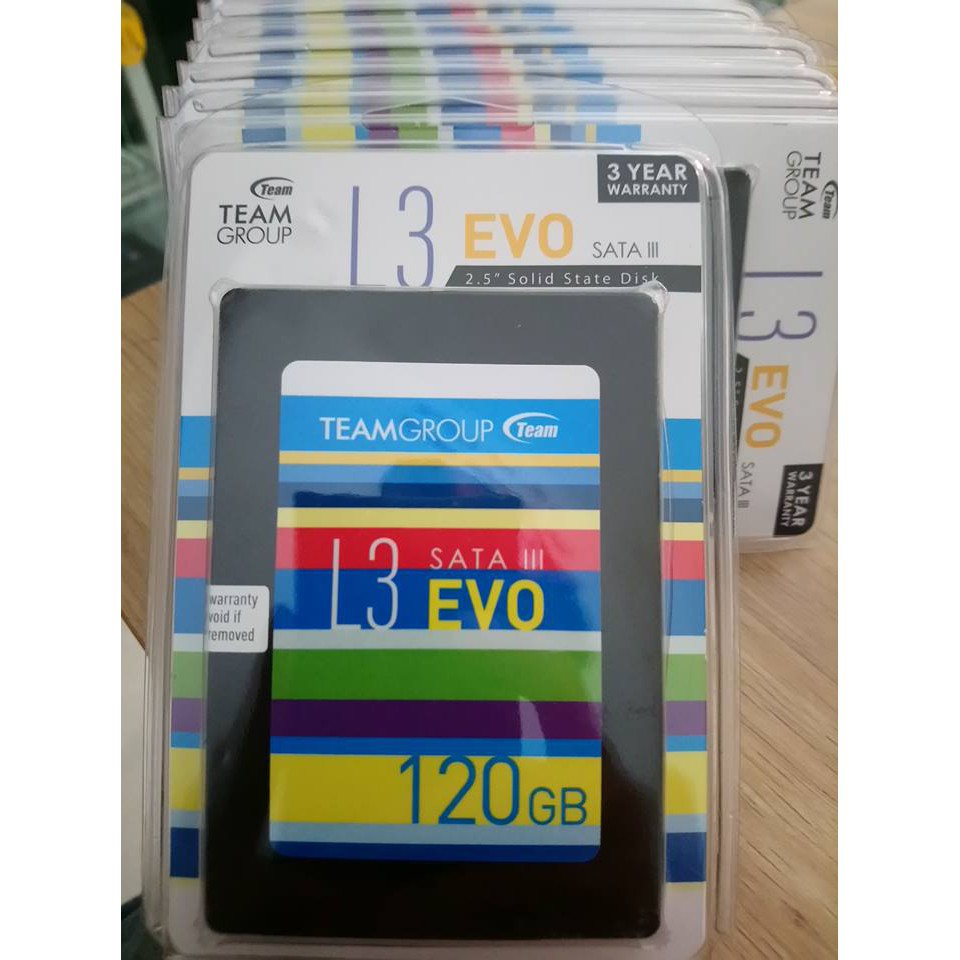 Ổ SSD Team Group L3 Evo 120GB - Hãng phân phối chính thức