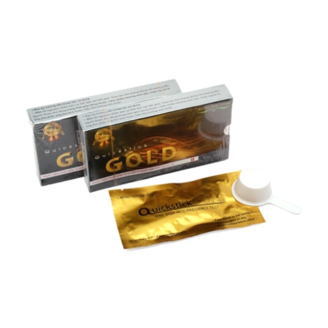 ⭐Que thử thai QUICKSTICK GOLD bản 5mm