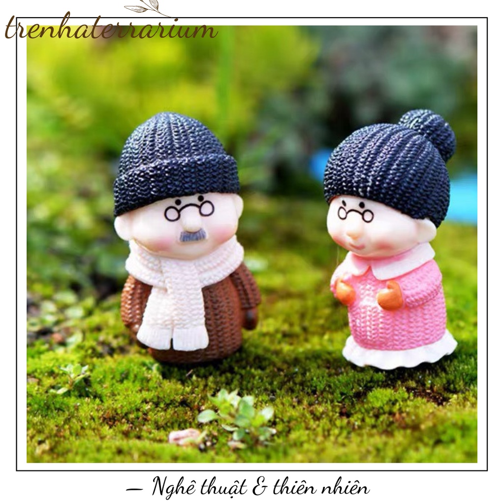 Tiểu cảnh cặp ông bà terrarium cực đáng yêu nhaaa!!