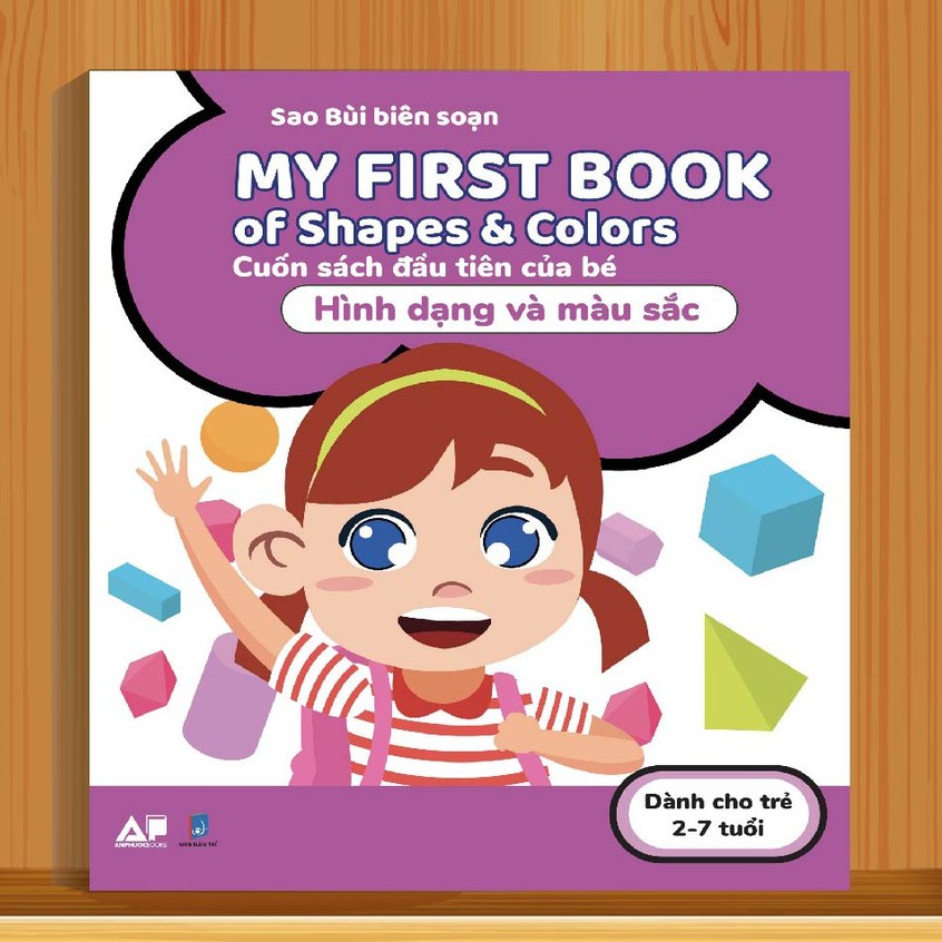 Sách - Cuốn Sách My First Book of Shapes & Colors