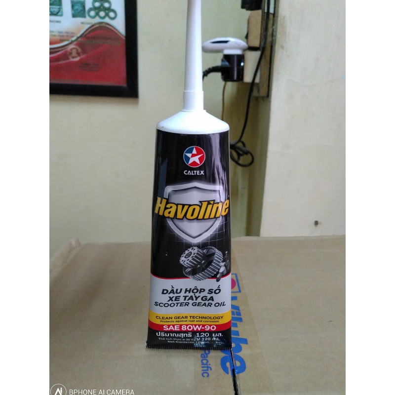 Dầu láp (dầu hộp số) xe tay ga Caltex Havoline