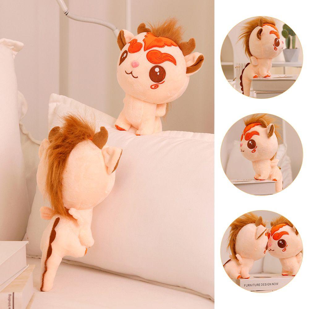 Thú Nhồi Bông Mềm Mại Hình Động Vật Hoạt Hình Phong Cách Trung Hoa