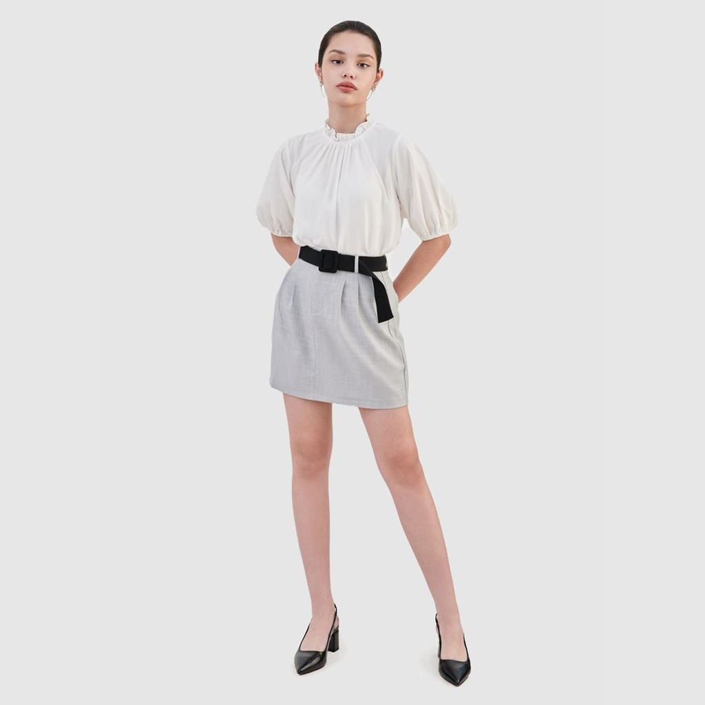 Váy mini basic kèm nịt - MARC FASHION