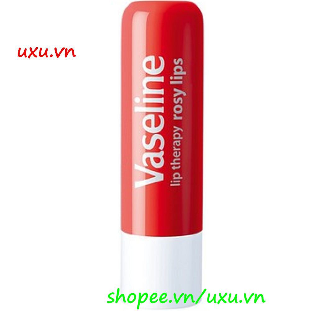 Son dưỡng môi 4.8G Vaseline Rosy Lips Không Màu Cho Sắc Môi Hồng Tự Nhiên, Với uxu.vn Tất Cả Là Chính Hãng.
